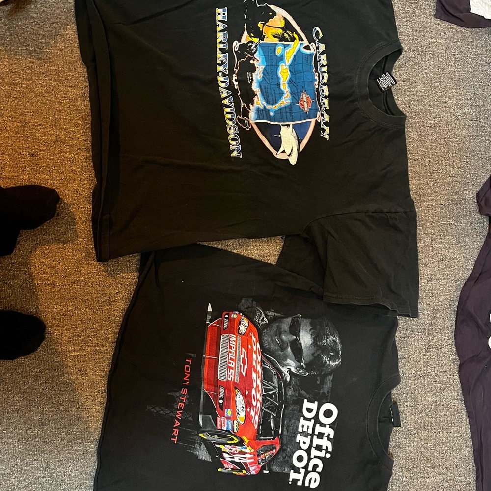Black Graphic T-Shirts